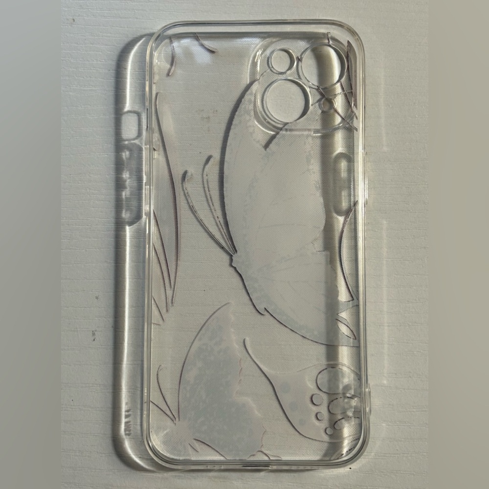 NWT butterfly iPhone 13/14 plastic case FREE with $25 purchase - Picture 3 of 5